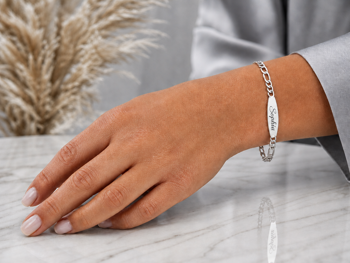 Gravurarmband mit persönlicher Gravur