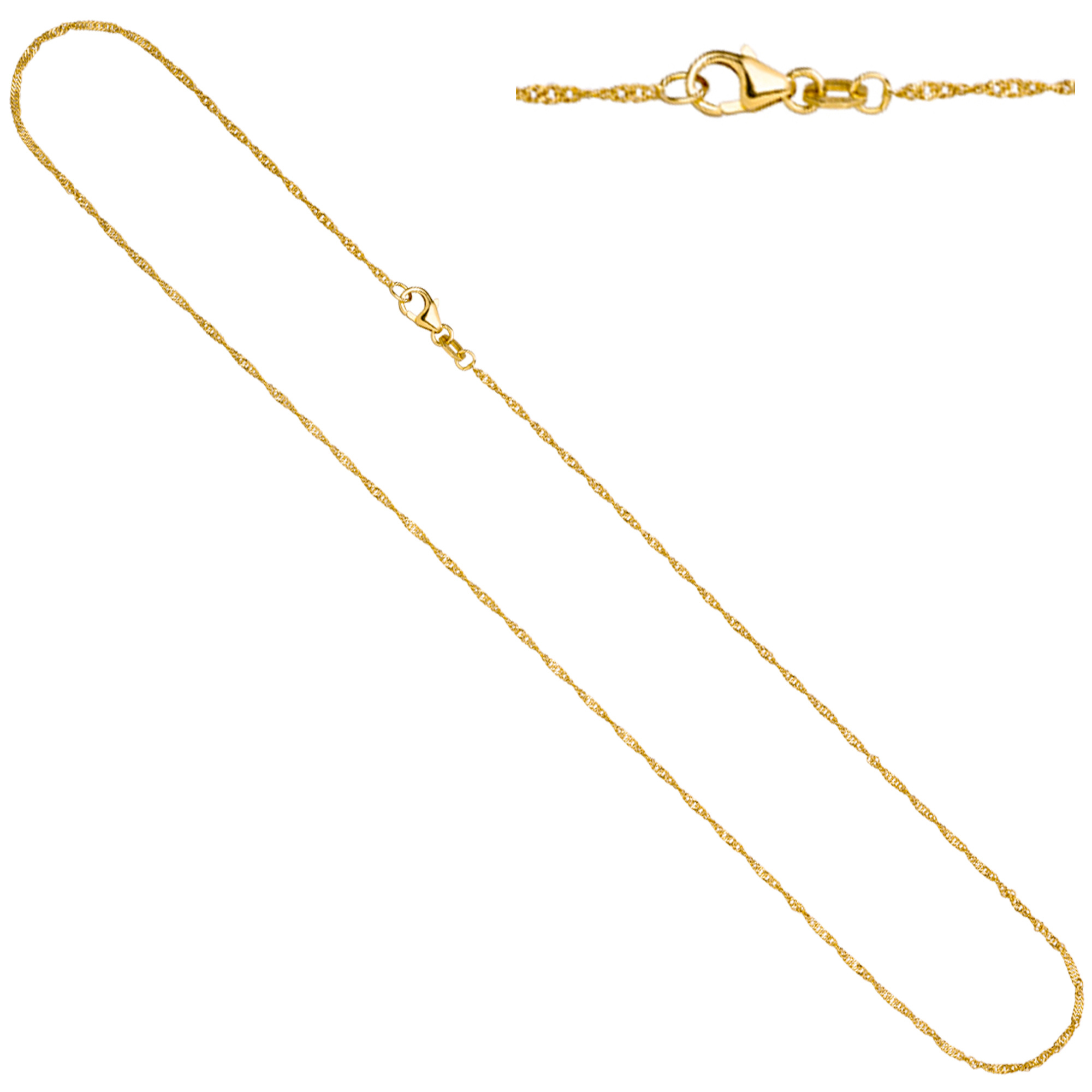Gold Singapur Halskette
