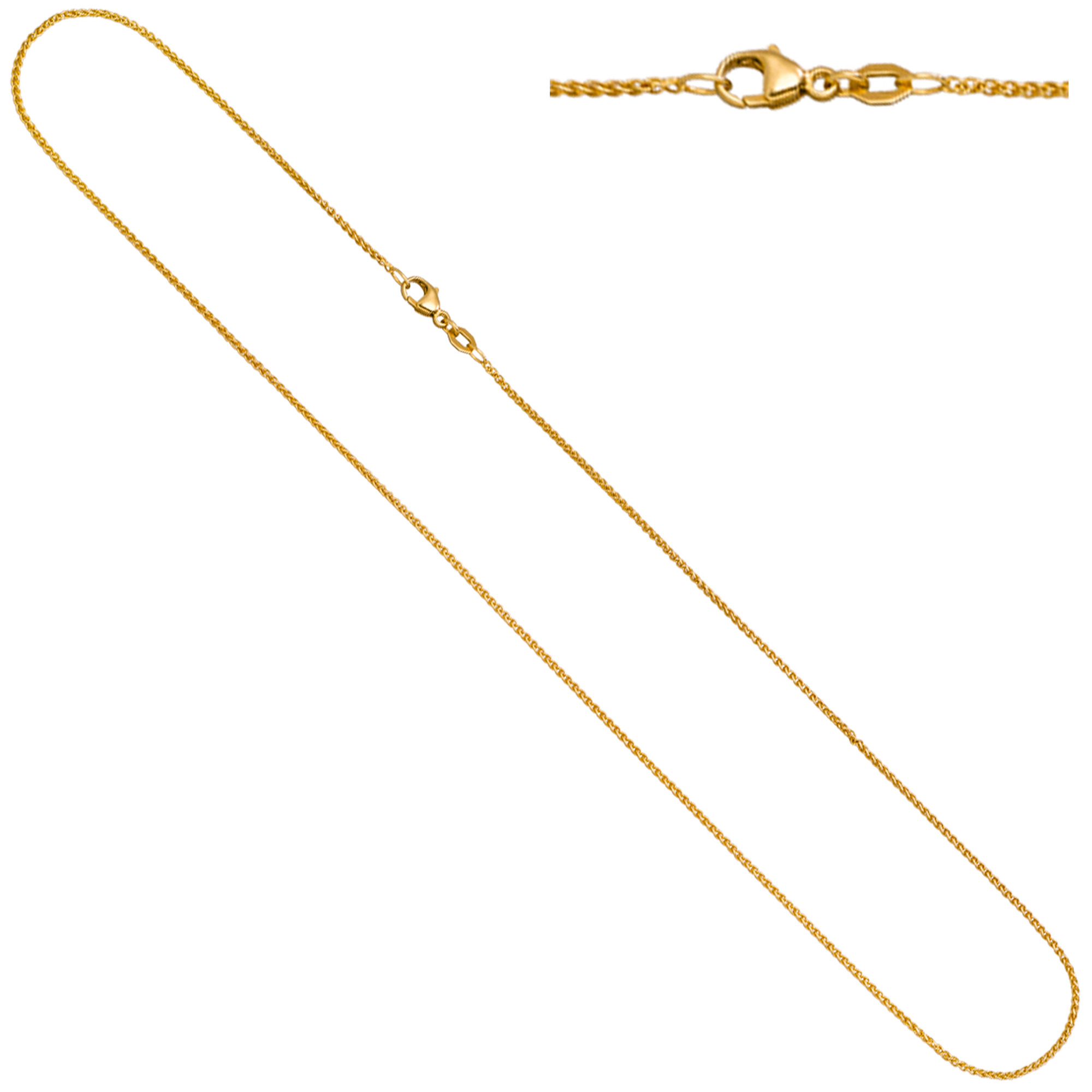 Gold Zopf Armband